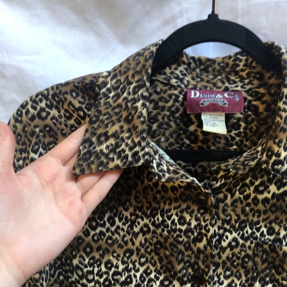 Denim & Co Button Up - Picture 6 of 9